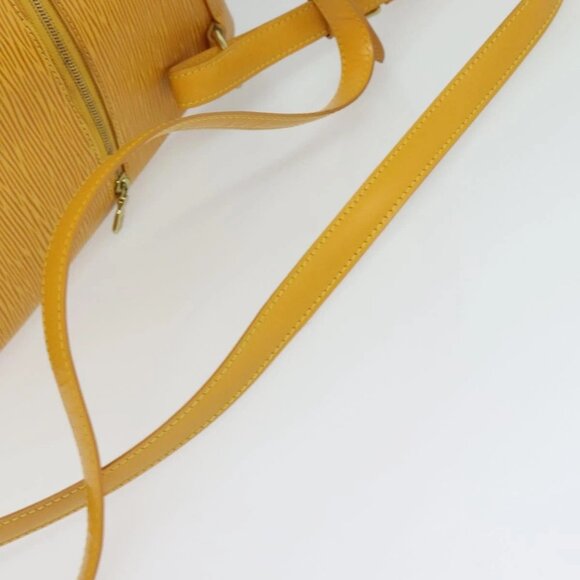 LOUIS VUITTON Epi Mabillon Backpack Yellow M52239 LV Auth ep7969 - Picture 8 of 16
